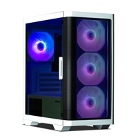 ZALMAN case M4, Mini Tower, mATX, 2xUSB 3.0, 1xUSB 2.0, 4x 120mm RGB Fan, bílá