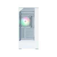 ZALMAN case P40 Prism, Mid Tower, ATX, 2xUSB 3.0, 1xUSB-C, 1x 120mm ARGB Fan, bílá