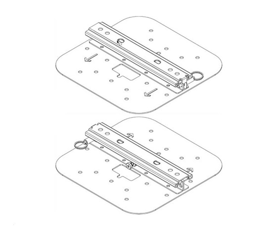 HPE Aruba Networking AP-MNT-U Campus Access Point Type U Universal Mount Bracket Kit