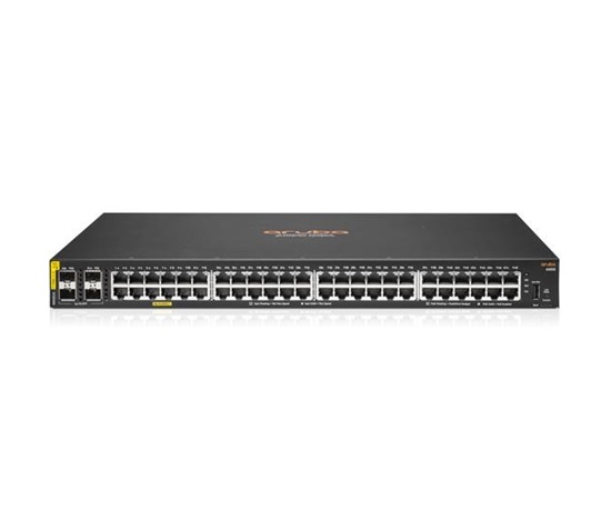 HPE Aruba Networking CX 6000 48G Class4 PoE 4SFP 370W Switch