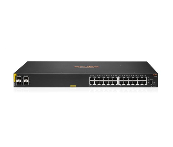 HPE Aruba Networking CX 6100 24G Class4 PoE 4SFP+ 370W Switch