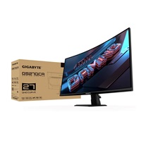 GIGABYTE LCD - 27" Gaming monitor GS27QCA, Prohnutý VA 1500R, 2560x1440 QHD, 180Hz, 5000:1, 250cd/m2, 1ms, 2xHDMI, 1xDP