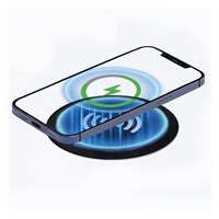 Solight bezdrátová vestavná nabíječka 15W, černá