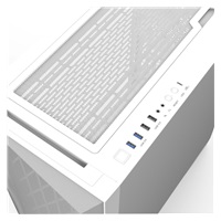 ZALMAN case Z9 Iceberg MS, Mid Tower, ATX, 1xUSB-C, 2xUSB 3.0, 2xUSB 2.0, 4x ARGB 120mm Fan, bílá