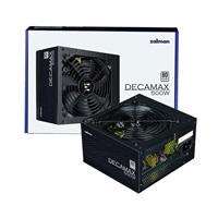 ZALMAN zdroj Decamax, 500W, 120mm, 80Plus, černá