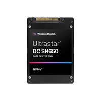 WD Enterprise SSD 7.68TB Ultrastar DC SN650, PCIe Gen4, (R:6500, W:1900MB/s), RI-1DW/D BICS5 ISE