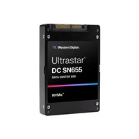 WD Enterprise SSD 61.44TB Ultrastar DC SN655, PCIe Gen4, (R:4300, W:3150MB/s), RI-1DW/D BICS5 ISE