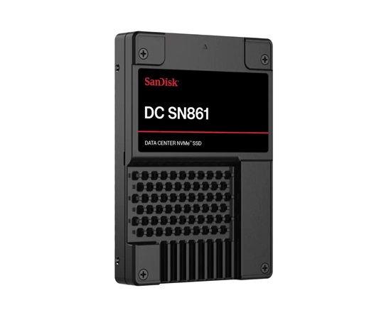 SanDisk Enterprise SSD 3.2TB DC SN861, PCIe Gen5, (R:13700, W:7200MB/s), RI-3DW/D BICS6 SE