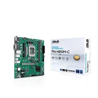 ASUS MB Sc LGA1851 PRO H810M-C-CSM, 2xDDR5, 1xDP, 1xHDMI, 1xVGA, 1xDVI-D, mATX