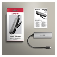 AXAGON RVC-HI8KPD, USB-C -> HDMI 2.1 konwerter / adapter, 8K/60Hz, 4K/144Hz, HDR10+, PD100W