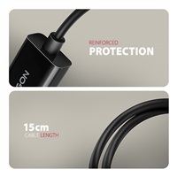 AXAGON RVD-HI20N, DisplayPort -> HDMI 2.0b konwerter / adapter, 4K/60Hz