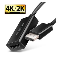 AXAGON RVD-HI20N, DisplayPort -> HDMI 2.0b konwerter / adapter, 4K/60Hz