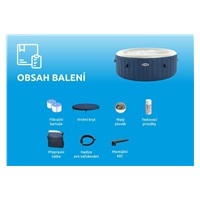 Marimex vířivý bazén Pure Spa - Bubble HWS, modrý