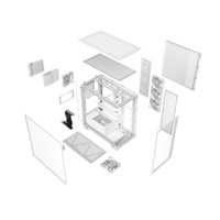 BAZAR - ADATA XPG case INVADER X Mid-Tower, bez zdroje, 5x 120mm Fan, Bílá, poškozený obal