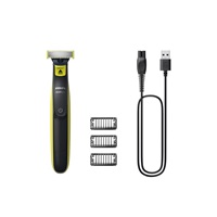 Philips OneBlade QP2724/10 zastřihávač na tvář, USB nabíjení, 3 hřebeny, vodotěsný