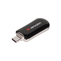 VERBATIM Flash Disk 512GB Plectra USB-C 3.0, černá
