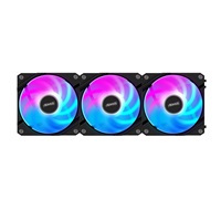 GIGABYTE ventilátor AORUS EZ CHAIN FAN 3-PACK, 3x120mm, černá