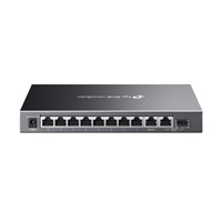 TP-Link OMADA switch ES210GMP (9xGbE,1xGbE/SFPcombo,8xPoE+,123W, fanless)
