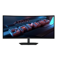 GIGABYTE LCD - 34" Gaming monitor G34WQCP, Prohnutý VA1500R, 3440x1440 WQHD, 180Hz, 4000:1, 350cd/m2, 1ms, 2xHDMI, 1xDP