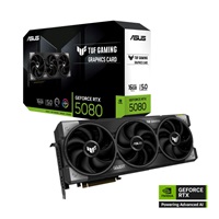 ASUS VGA NVIDIA GeForce RTX 5080 TUF GAMING 16GB, 16GB GDDR7, 3xDP, 2xHDMI