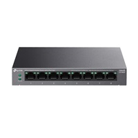 TP-Link LiteWave switch LS108GP (8xGbE, 8xPoE+, 62W, fanless)