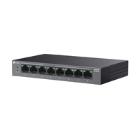 TP-Link LiteWave switch LS108GP (8xGbE, 8xPoE+, 62W, fanless)