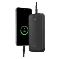 Hama PD 20 powerbanka, 20000 mAh, PD, Qualcomm, 3 výstupy: 2x USB-C, 1x USB-A, LED displej,