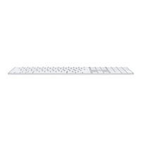 Apple Magic Keyboard (2024) w Touch ID and Numeric Keypad - Czech - White Keys