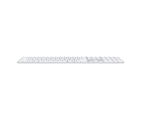 Apple Magic Keyboard (2024) w Touch ID and Numeric Keypad - Czech - White Keys