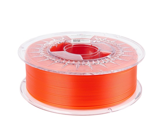 SPECTRUM Tisková struna (filament) Premium PET-G 1.75mm TRANSPARENT ORANGE 1kg