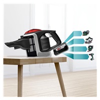 Bosch Unlimited Series 8 tyčový vysavač, akumulátorový, 63 dB, bezsáčkový, černá