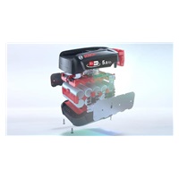 Bosch Unlimited Series 8 Gen2 tyčový vysavač, akumulátorový, 79 dB, bezsáčkový, černá / šedá