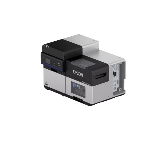 Epson ColorWorks C8000e, cutter, disp., USB, Ethernet, kit (USB), black, grey