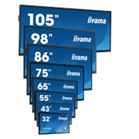 iiyama ProLite IDS, infrared, 5K, USB-C, Ethernet, kit (USB), black