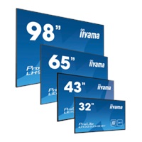 iiyama PROLITE LH3260HS-B1AG, 80cm (31,5''), Full HD, USB, RS232, Ethernet, Wi-Fi, Android, kit (RS232), black