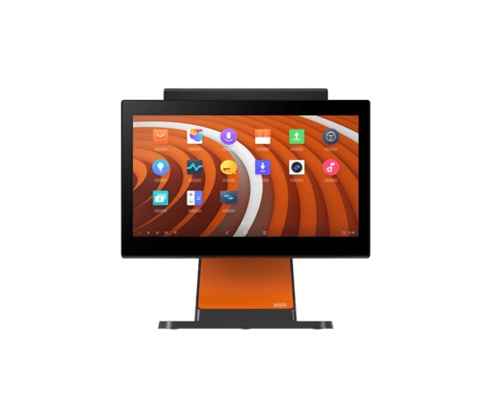 SUNMI D2s LITE, Mono Screen, 39.6 cm (15,6''), Full HD, USB, BT, Ethernet, Wi-Fi, Android, black, orange