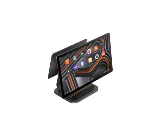 SUNMI T3 PRO, NFC, 39.6 cm (15,6''), Full HD, USB, USB-C, BT (BLE), Ethernet, Wi-Fi, Android, black, orange
