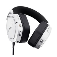 TRUST Herní sluchátka GXT 493W Carus, Bluetooth, 2.4GHz, bílá