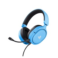TRUST sluchátka GXT 498B FORTA PS5 Gaming Headset, Sony Licensed, modrá