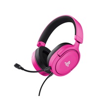 TRUST sluchátka GXT 498P FORTA PS5 Gaming Headset, Sony Licensed, růžová