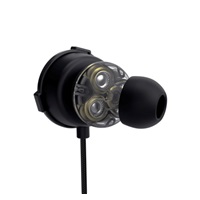 TRUST sluchátka GXT 406 Pine, špunty, 3.5mm Jack, černá