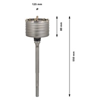 Bosch vrtací korunka PRO SDS max-5 Core Cutter, jeden kus, 125 × 80 × 300 mm