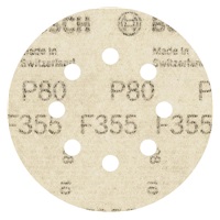 Bosch brusný kotouč PRO F355, 125 mm, G80, 5 ks