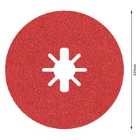 Bosch fíbrový kotouč PRO R780, X-Lock, 125 mm, P60