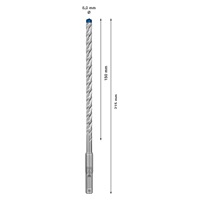Bosch vrtáky do kladiv EXPERT SDS plus-7X, 8 × 150 × 215 mm, 10 ks