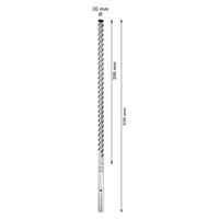 Bosch vrták do kladiv EXPERT SDS max-8X 18 × 400 × 540 mm, 5 ks