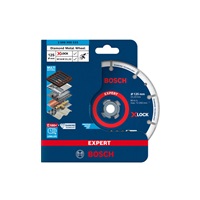 Bosch diamantový řezací kotouč EXPERT Diamond Metal Wheel X-LOCK 125 × 22,23 mm