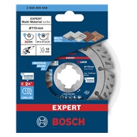 Bosch diamantový dělicí kotouč EXPERT MultiMaterial X-LOCK 115 × 22,23 × 2,4 × 12 mm