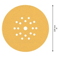 Bosch brusný papír EXPERT C470 s 19 otvory pro brusky na sádrokarton 225 mm, G 100, 25 ks