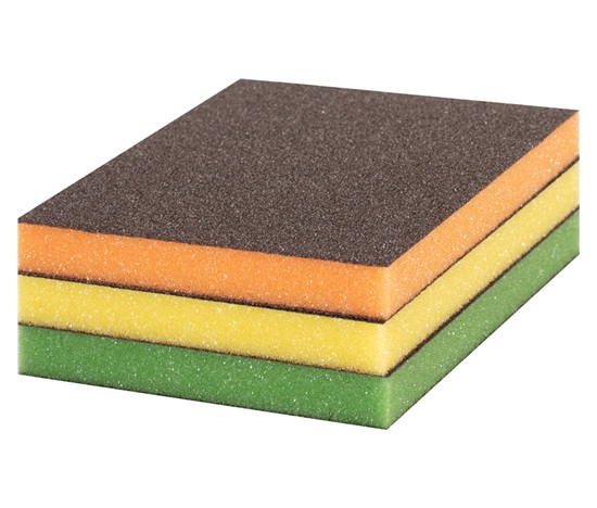 Bosch brusné houby EXPERT S473 Standard 98 × 120 × 13 mm, M, F, SF, 3 ks